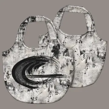 Makers Bag "Schriften Light Grey" - Panel