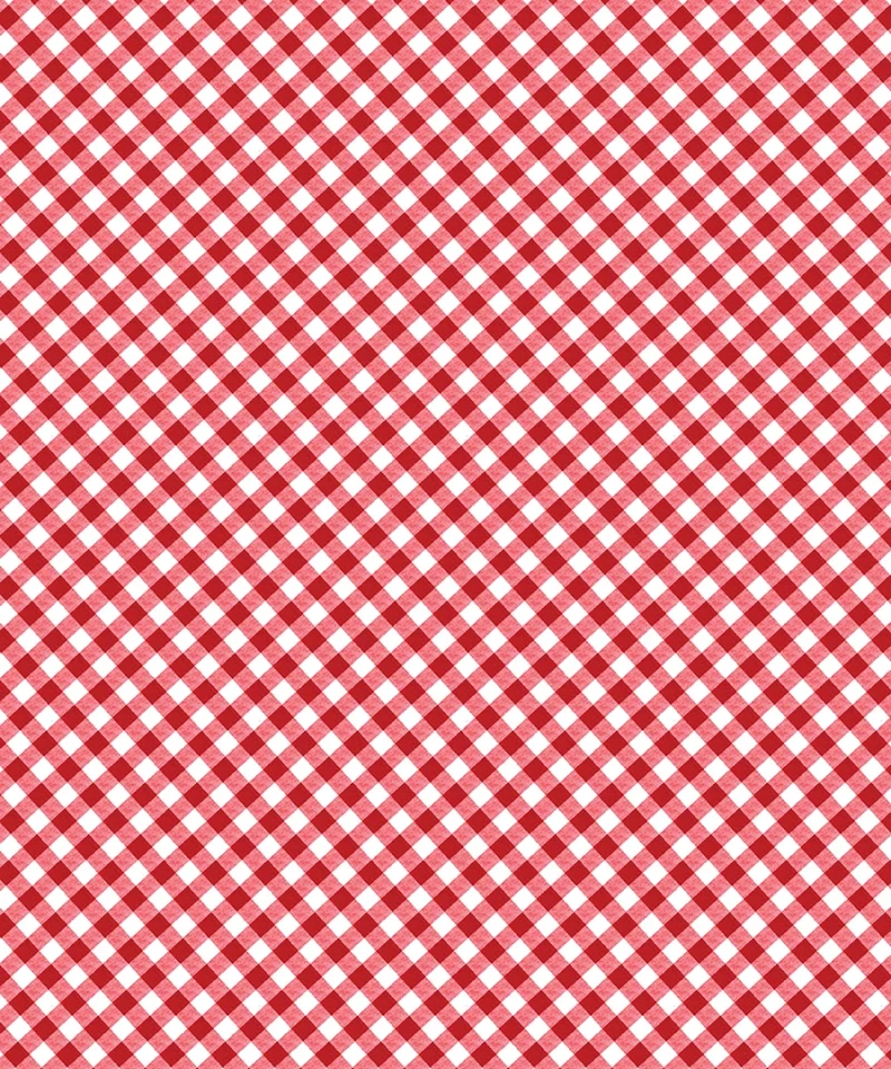 Sweet Gingham red  - Cherry Hill