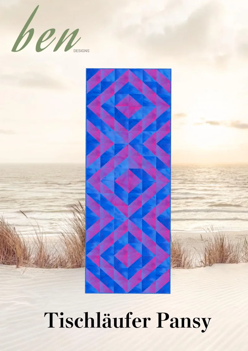 Tischläufer Pansy - Quilt Kit