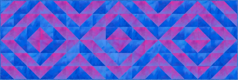 Tischläufer Pansy - Quilt Kit