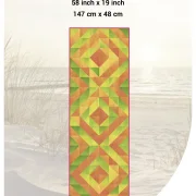 Tischläufer Papaya - Quilt Kit