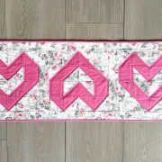 Rosenherz Tischläufer - Quilt Kit