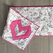 Rosenherz Tischläufer - Quilt Kit