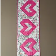 Rosenherz Tischläufer - Quilt Kit