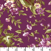 Veranda - Focal Floral Plum