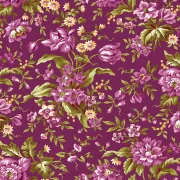 Veranda - Focal Floral Plum