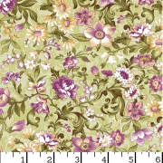 Veranda - Scroll And Vine Green