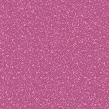 Veranda - Tiny Paisley Dark Pink