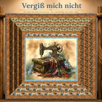Vergiß mich nicht - Quilt Kit