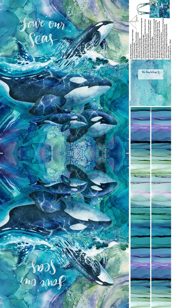 Whale Song - Taschen Panel