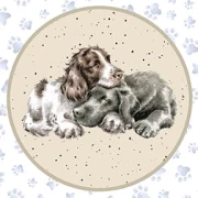 Whiskers & Paws - Panel Circle Dogs