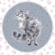 Whiskers & Paws - Panel Circle Cats