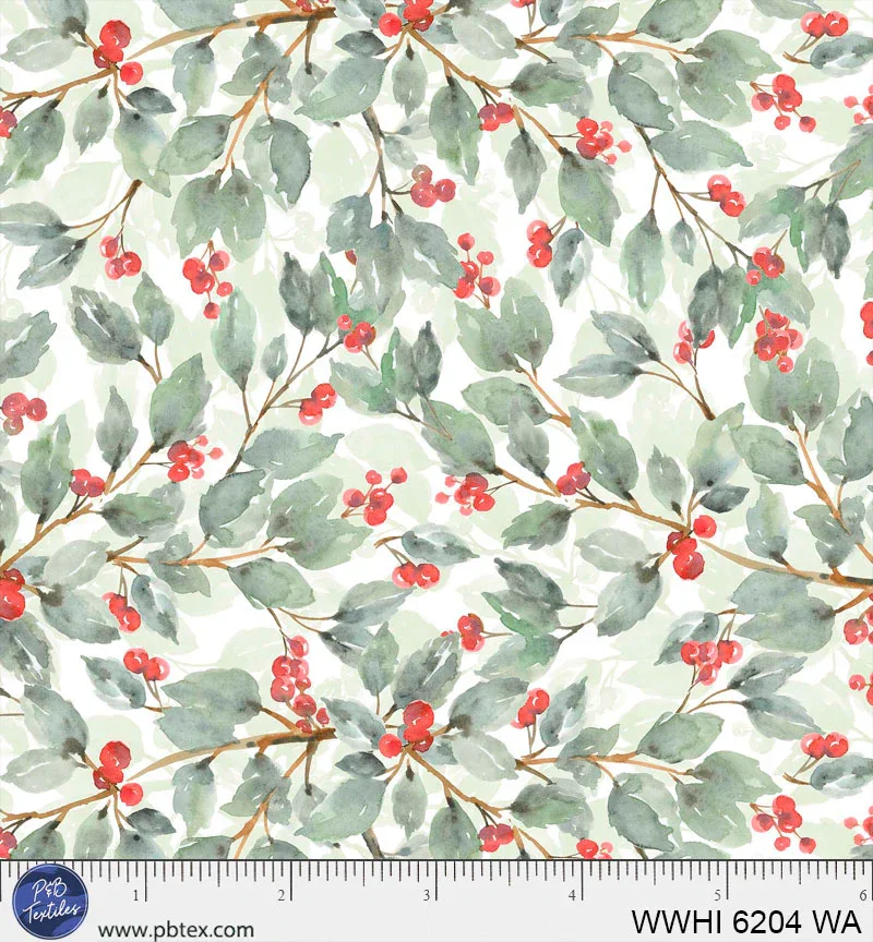 Woodland Whispers - Winterberry auf creme