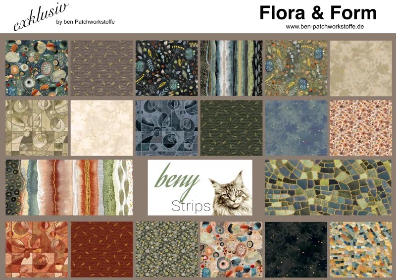 beny Strips Flora & Form