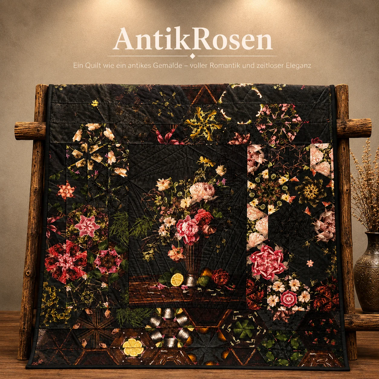 AntikRosen - Quilt Kit
