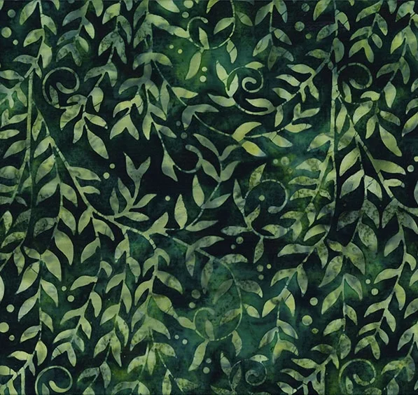 Bali Handpaint - Hunter Leaf
