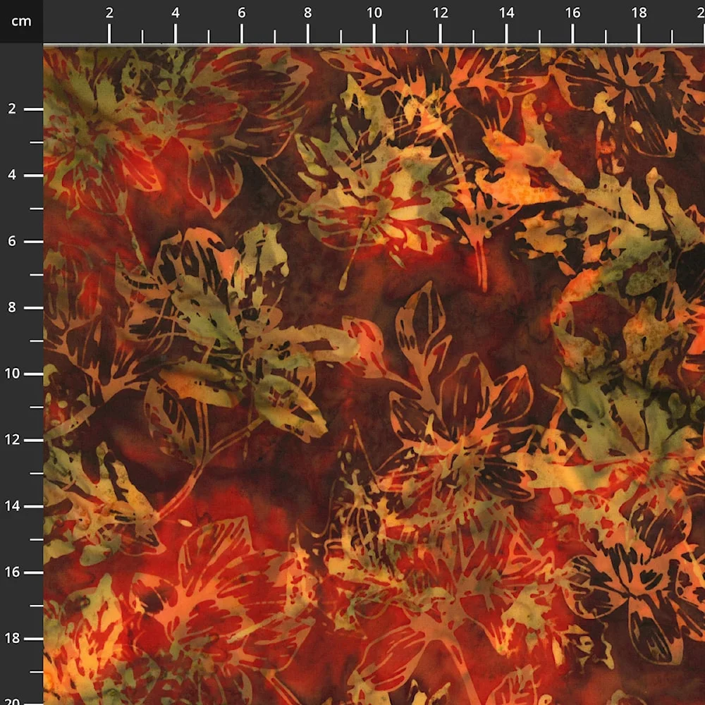 Bali Handpaint - Autumn Leaves
