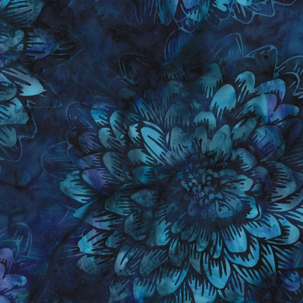 Bali Handpaint - Iris Dahlia