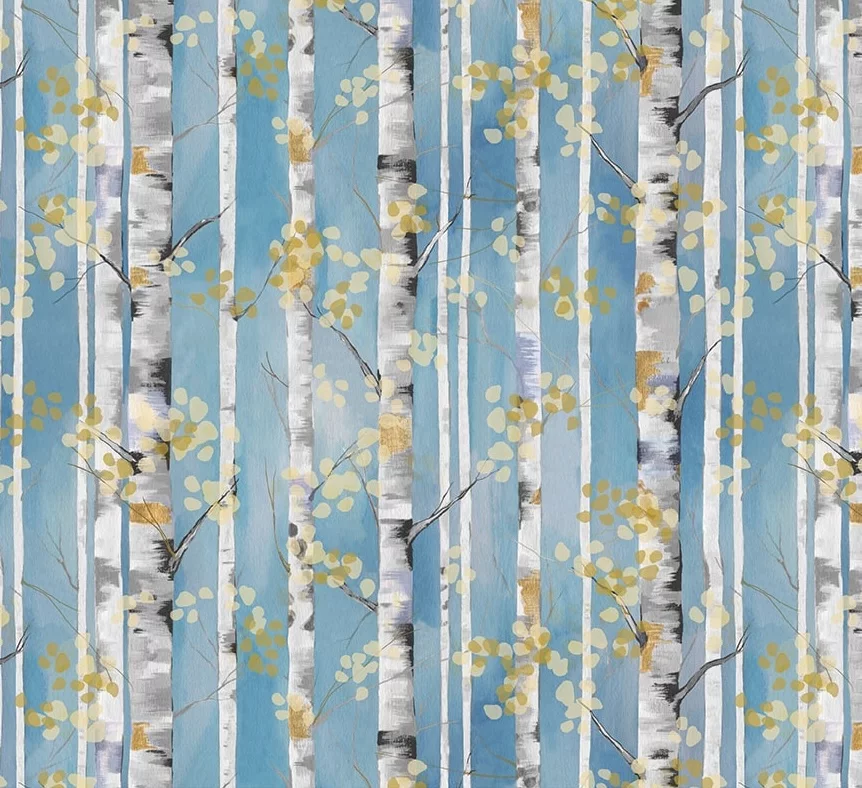 Behind Blue Eyes - Birch Trees