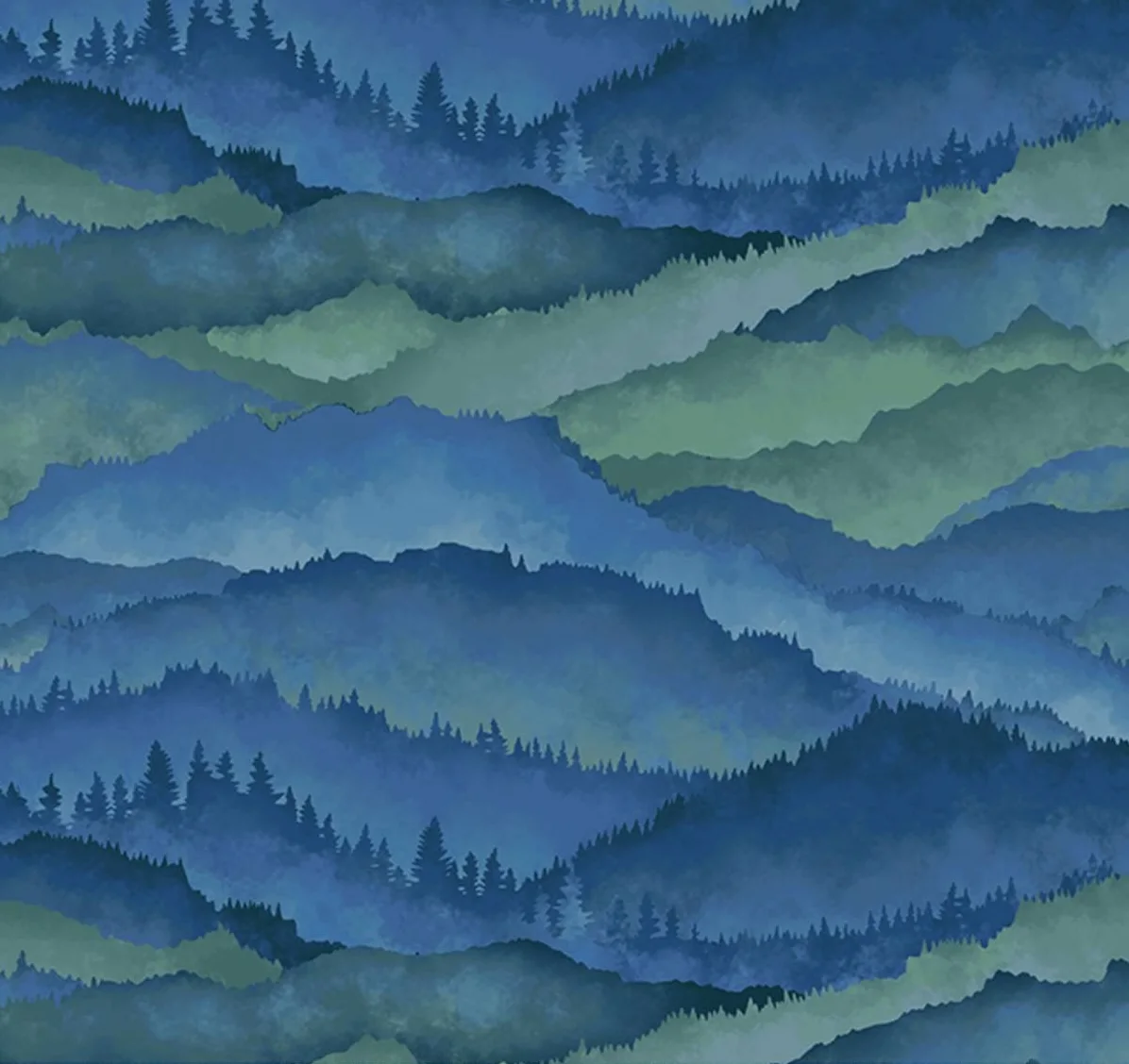 Beyond the Pines - Mountain Ombre blue spruce