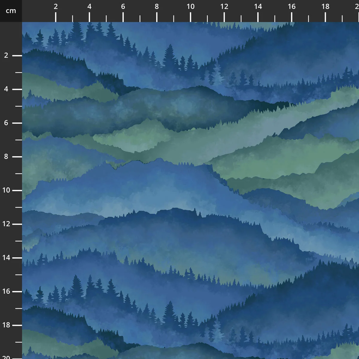 Beyond the Pines - Mountain Ombre blue spruce