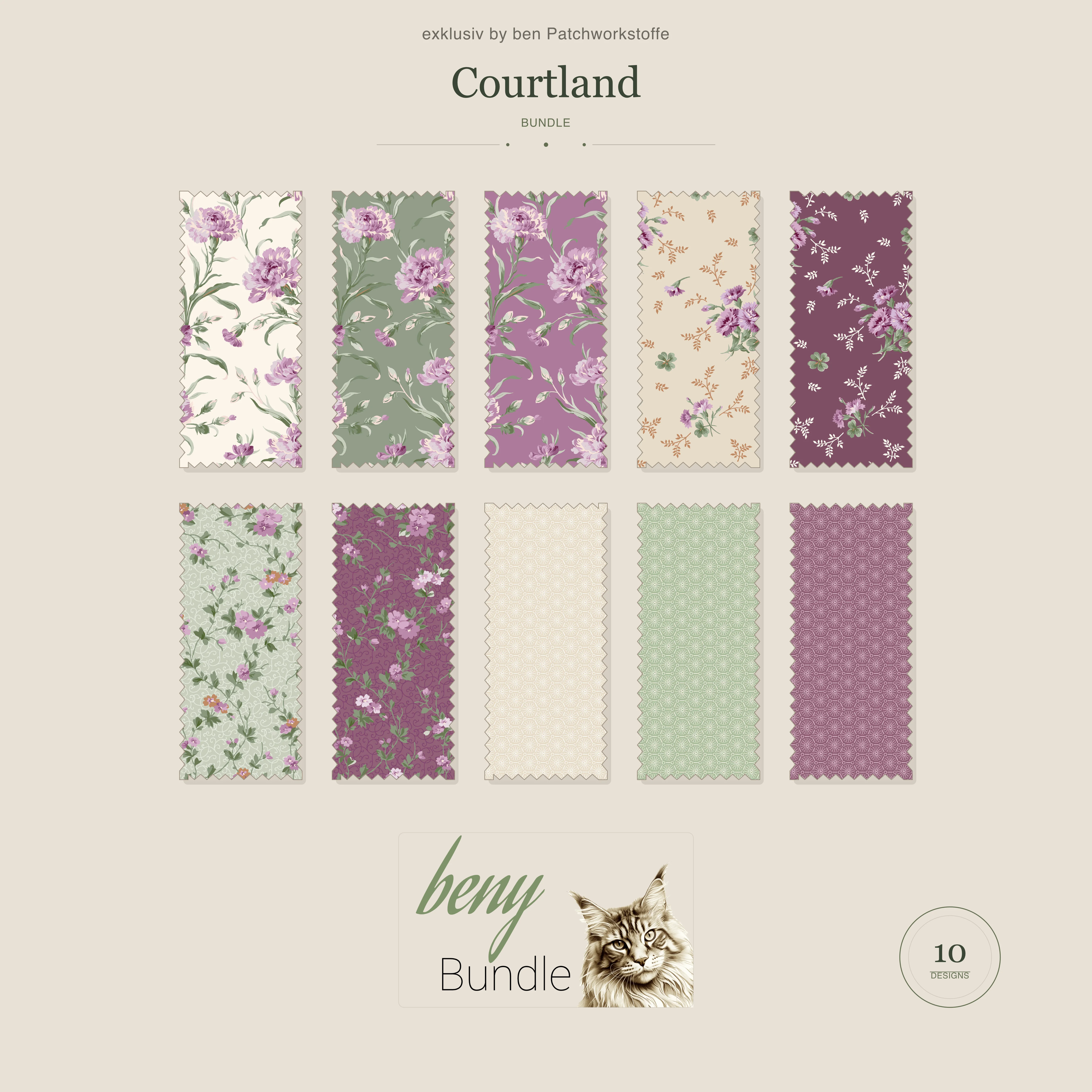 Courtland - Fat Quarter Bundle