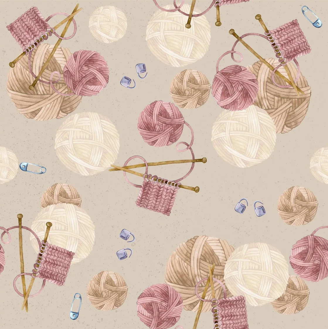 Cosy Knit - Wolle rose