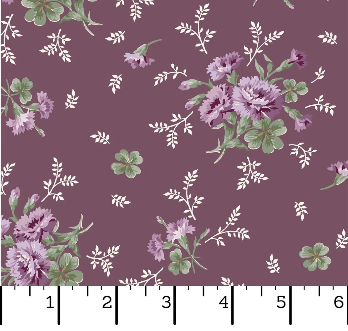 Courtland - Carnations and Clover Plum