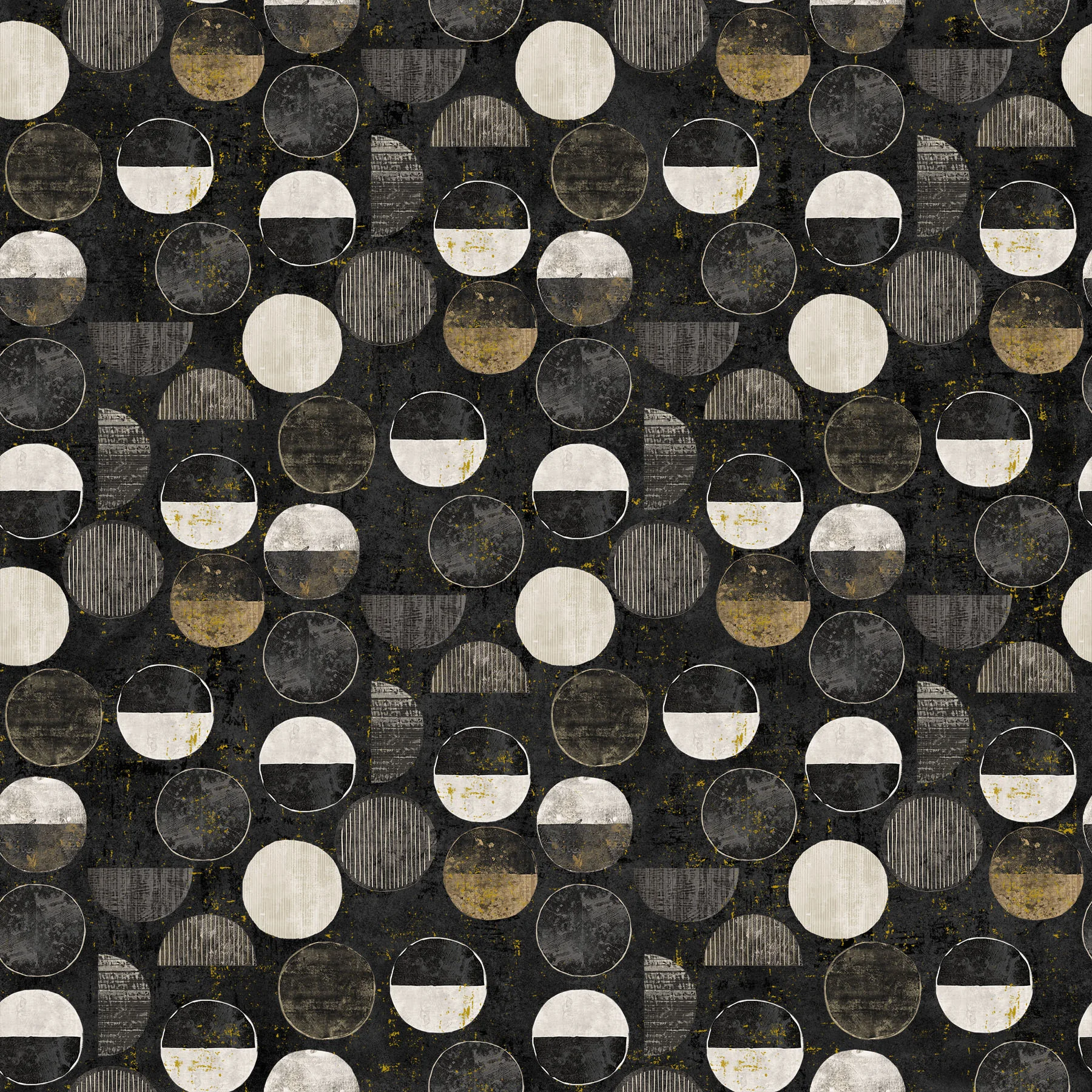 Gatsby - Circles Black Multi