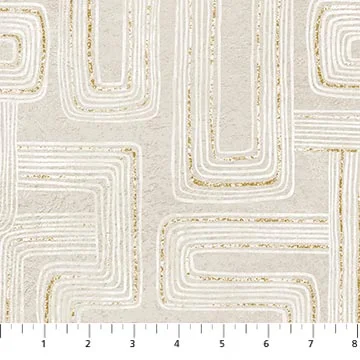 Gatsby - Rectangles Taupe-Creme