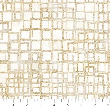 Gatsby - Squares Creme-Taupe