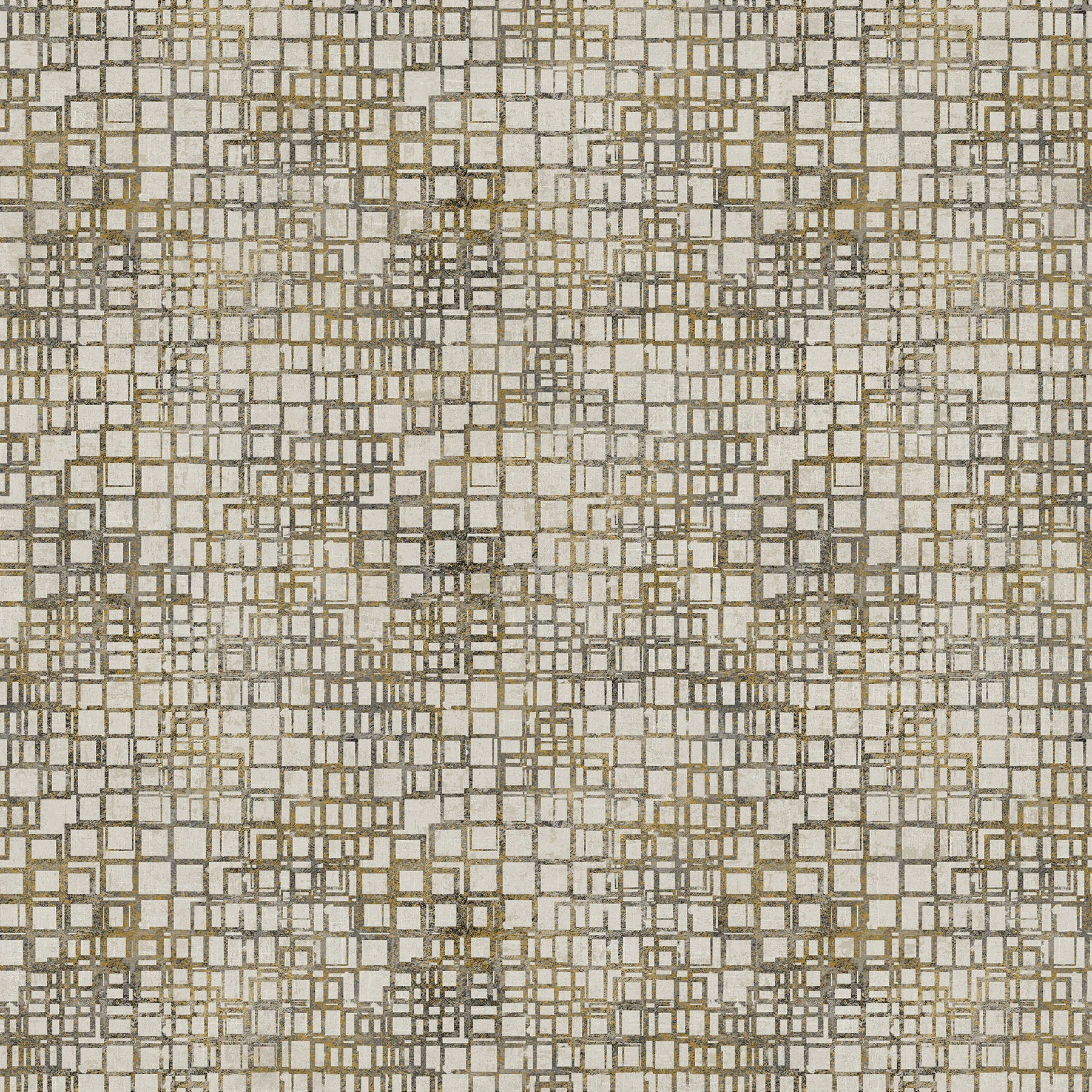 Gatsby - Squares Creme-Black
