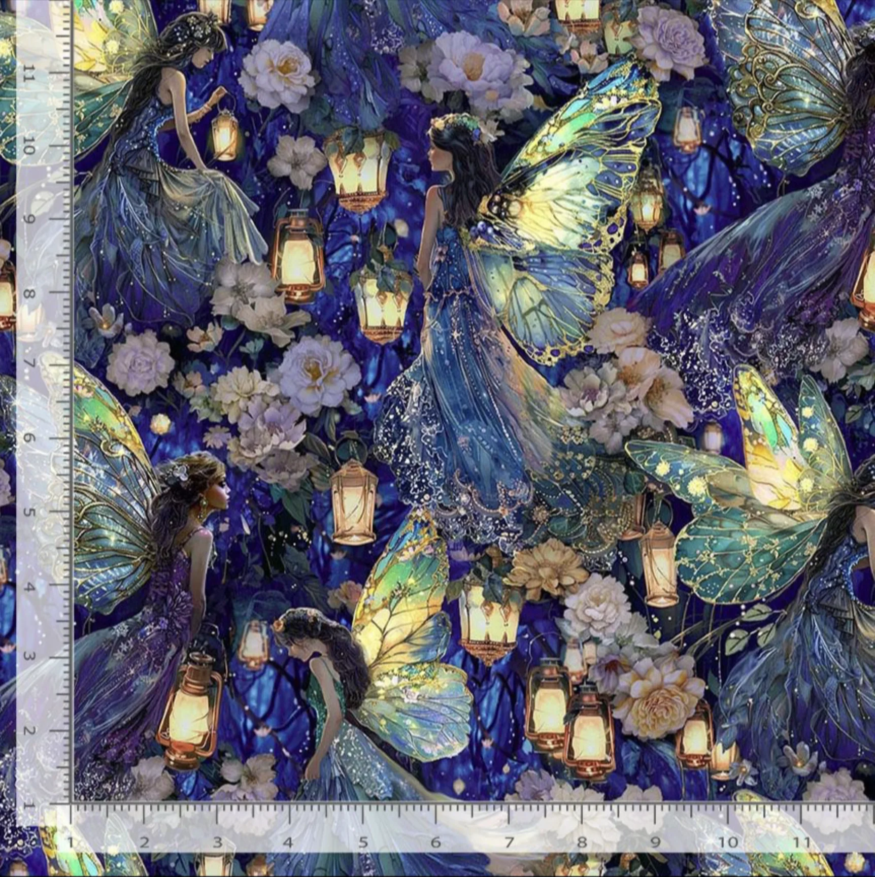 Lumiére Feen mit Laternen