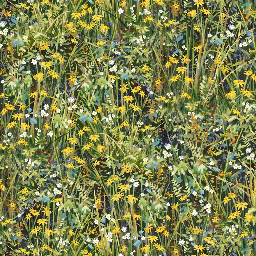 Meadow Perch - Wildblumen Wiese