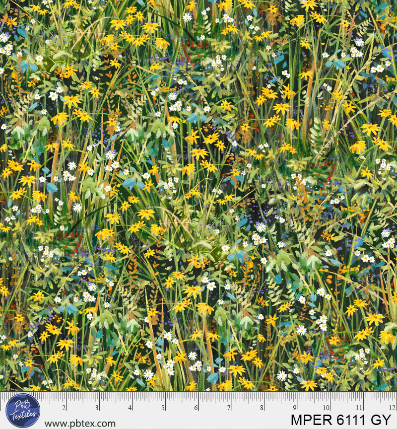 Meadow Perch - Wildblumen Wiese