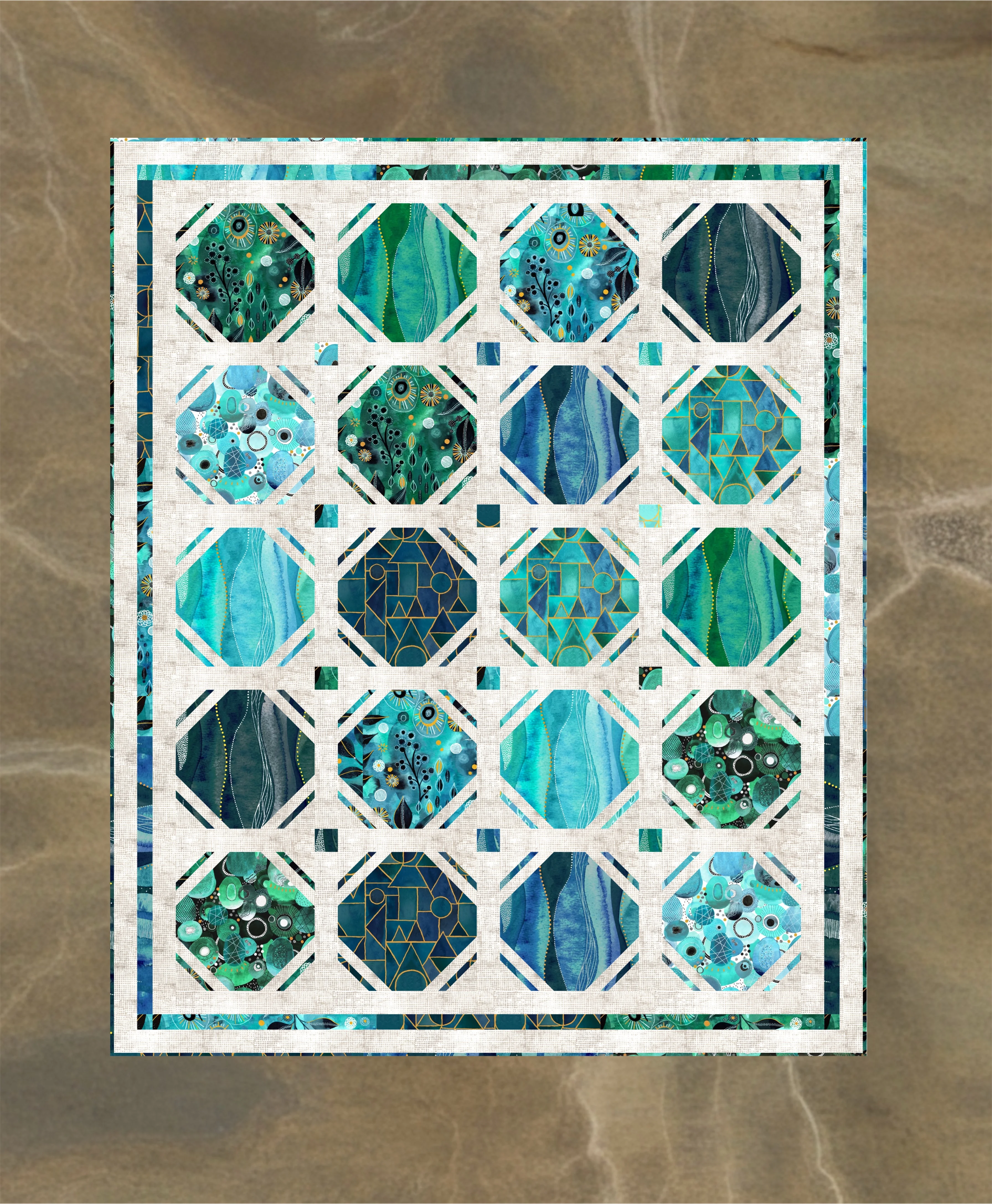 Meer & Sand - Quilt Kit