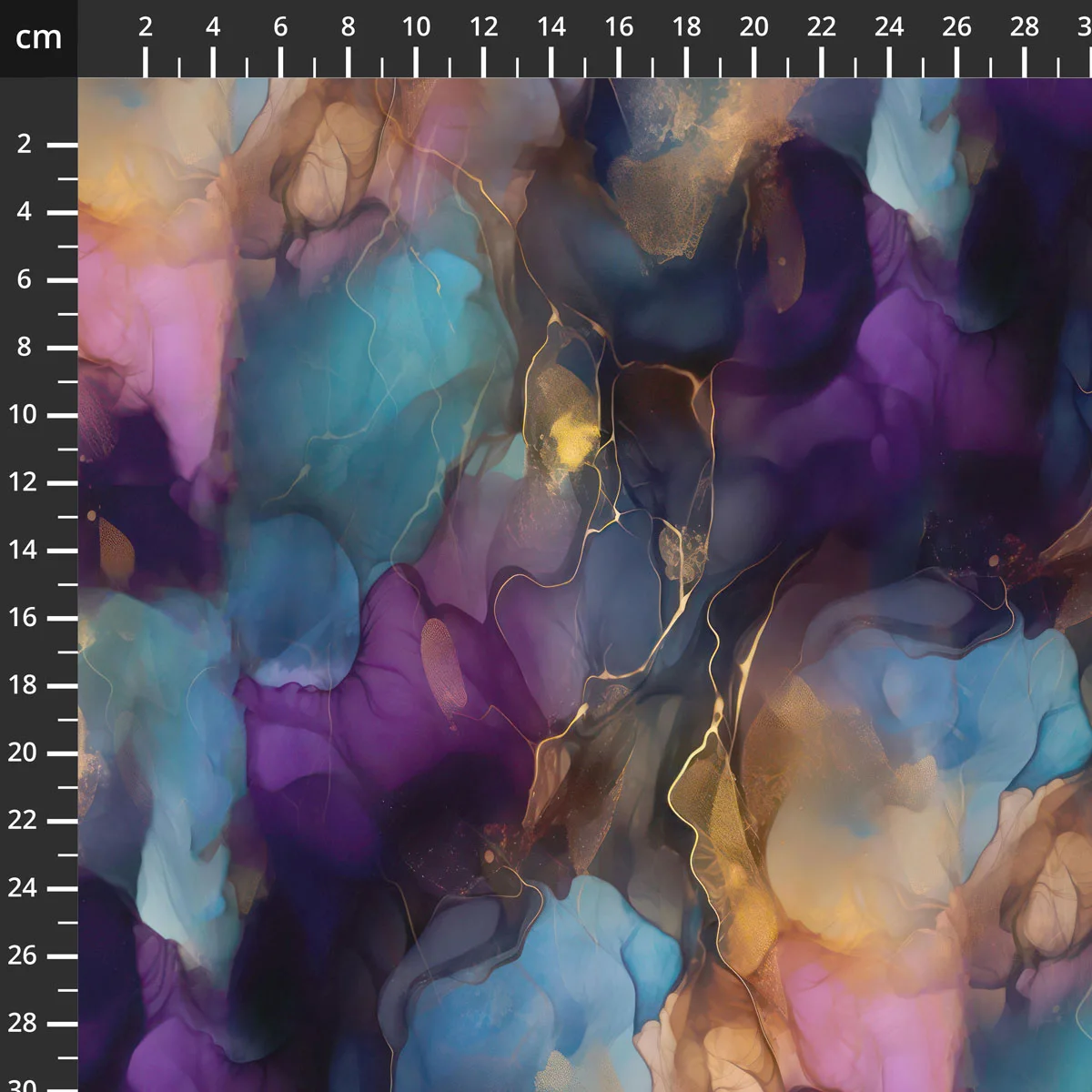 Midnight Flora - Jewel Texture