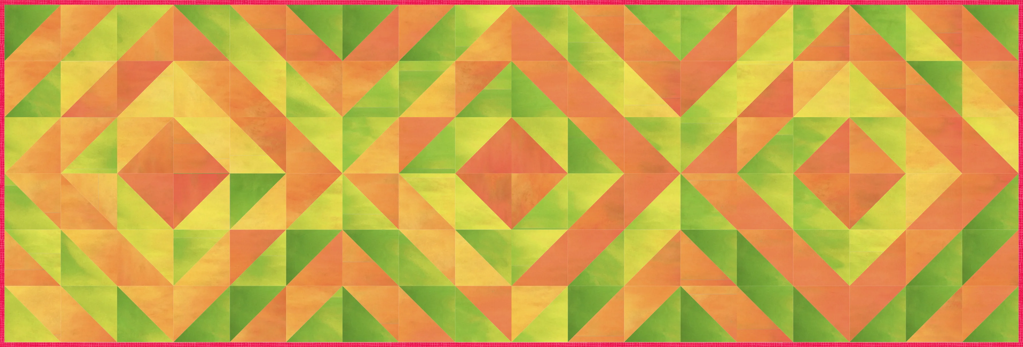 Tischläufer Papaya - Quilt Kit