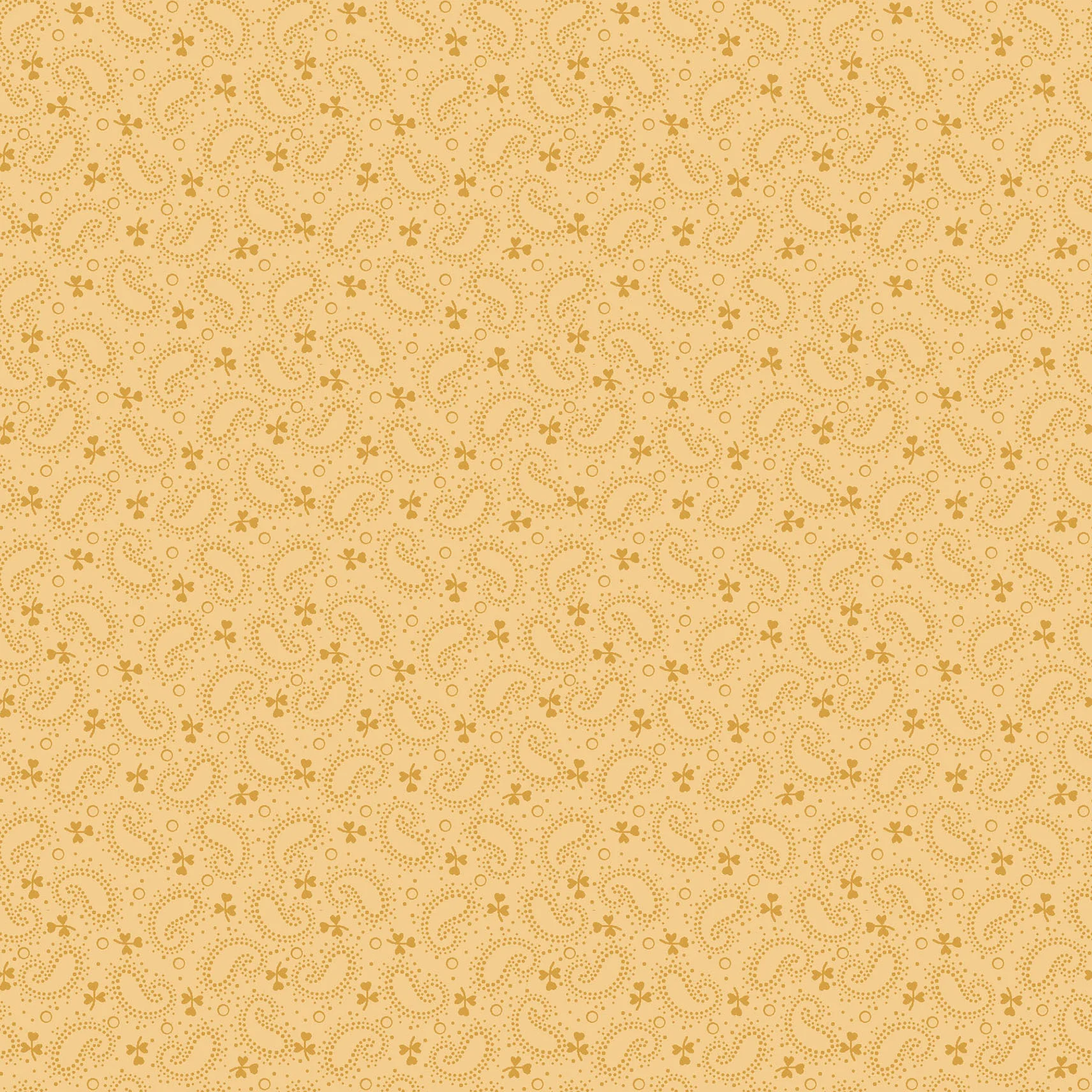 Veranda - Tiny Paisley Yellow