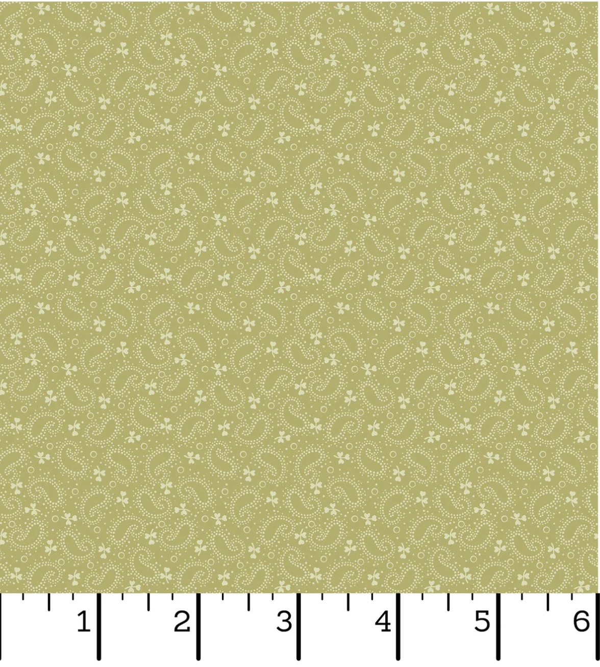 Veranda - Tiny Paisley Green
