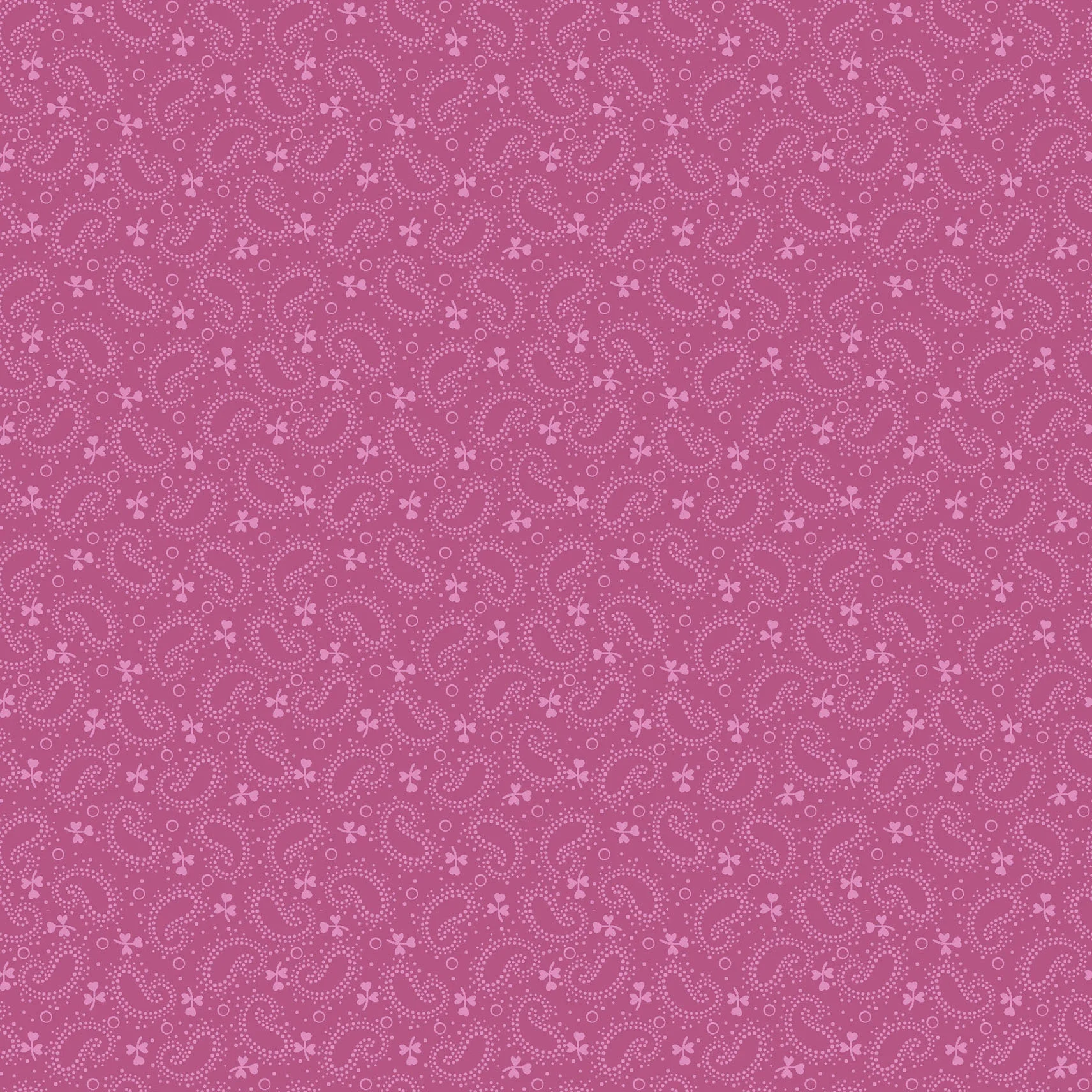 Veranda - Tiny Paisley Dark Pink