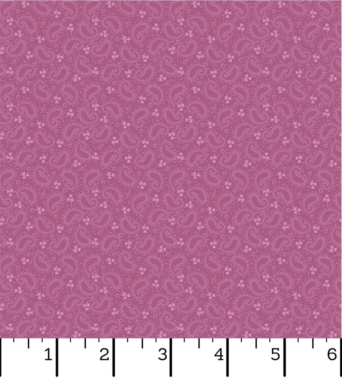 Veranda - Tiny Paisley Dark Pink