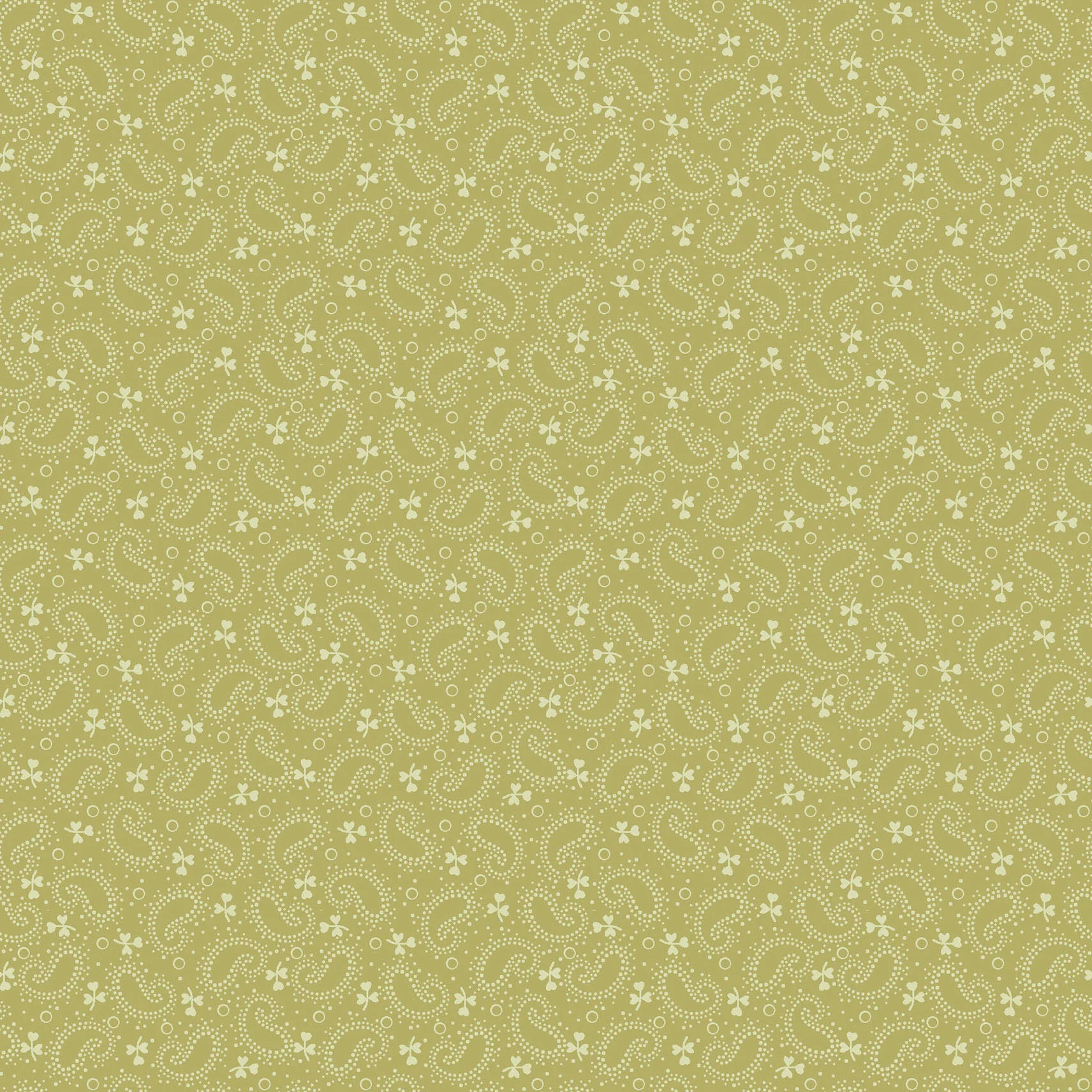 Veranda - Tiny Paisley Green
