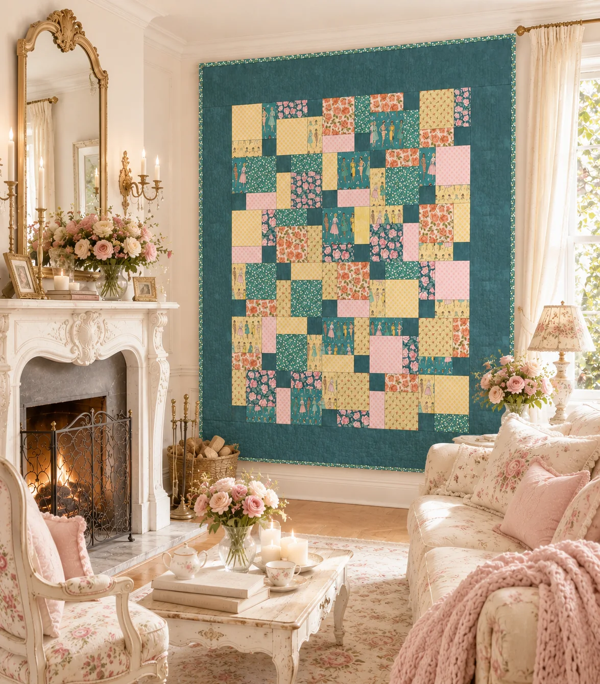 Vintage Romantik - Quilt Kit
